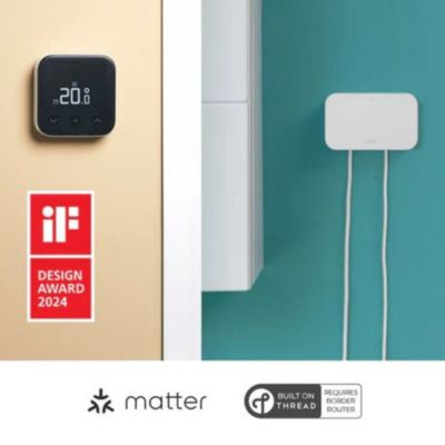 Thermostat connecté et intelligent Sans fil tado X + bridge X