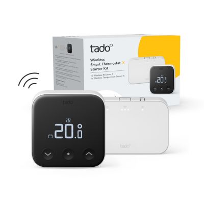Thermostat connecté et intelligent Sans fil tado X + bridge X