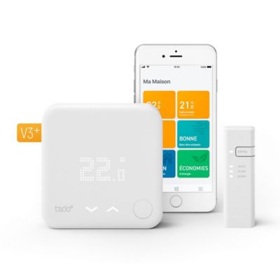 Thermostat connecté Intelligent Tado° - Kit de démarrage V3+