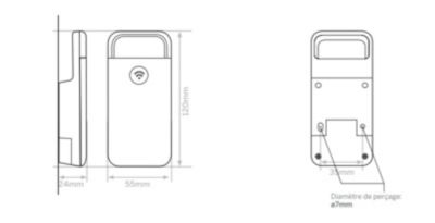 Thermostat connecté Wifi pour chaudière Thomson Cali-B 520010