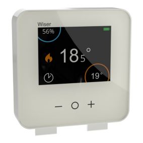 Thermostat programmable wifi pour chauffage électrique ou circulateur 230V  encastrable ATENZA