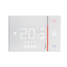 COMPUTHERM Q3RF Thermostat sans fil, thermostat d'ambiance pour radiateur,  climatisation, chauffage au sol, régulateur de température avec récepteur,  Blanc : : Bricolage