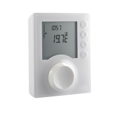 Thermostat d'ambiance filaire programmable Tybox 117+ Delta Dore