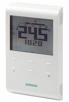 Thermostat d'ambiance programmable RDE - RDE100.1 à piles - SIEMENS
