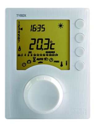 Thermostat programmable filaire 1 zone TYBOX - TYBOX 117 - DELTA DORE
