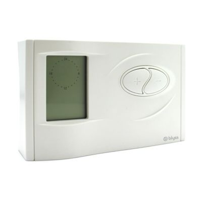 Thermostat programmable filaire Blyss sans fil pilote Castorama