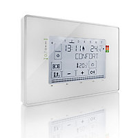 Thermostat programmable filaire contact sec Somfy