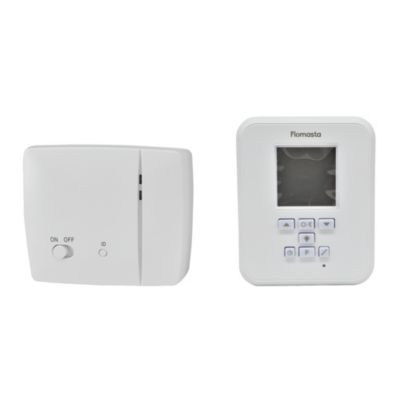 Thermostat programmable sans fil Flomasta EMP913ARF Castorama