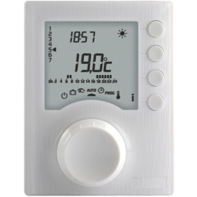 Thermostats programmables avec 2 niveaux de consigne TYBOX 127 filaire - TYBOX 127