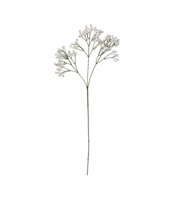 Tige de gypsophile artificiel - métal - H68 cm - Atmosphera