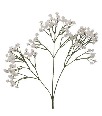 Tige de gypsophile artificiel - métal - H68 cm - Atmosphera