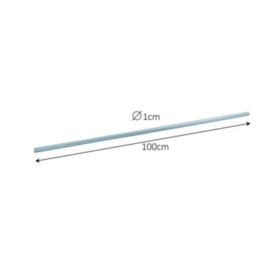 Tige filetée brillante zinguée diamètre 10 mm x 1 m
