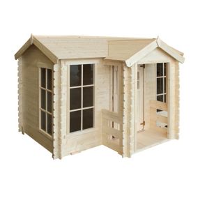 Timbela maison en bois pour enfants -  241x187xH151cm/2.63m2 -  TIMBELA M520