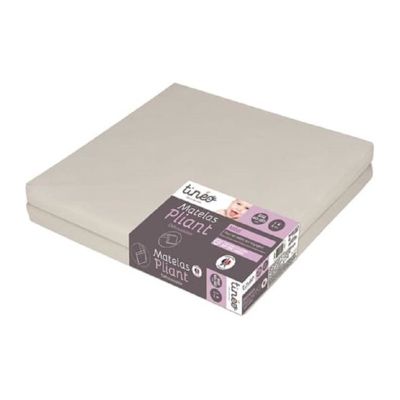 TINEO Matelas pliant 2 parties 60x120x4cm