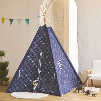 Tipi enfant bleu marine collection Monsieur/Madame. Monsieur Heureux Achille