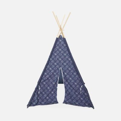 Tipi enfant bleu marine collection Monsieur/Madame. Monsieur Heureux Achille