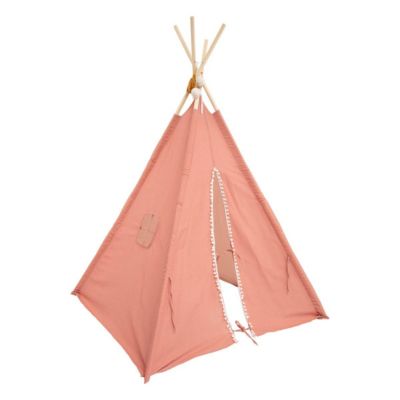Tipi enfant Wapi - coton et peuplier - rose terracotta - Atmosphera