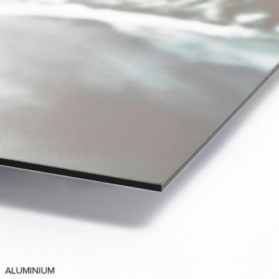 Tirage encadré sur aluminium swimming inside 120x80 cm Fabriqué en France
