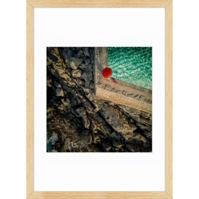 Tirage sous-verre encadré limites 50x70 cm Fabriqué en France