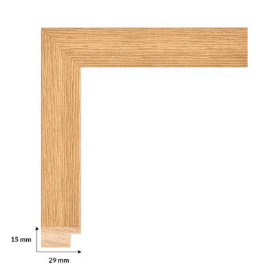 Tirage sous-verre encadré limites 50x70 cm Fabriqué en France