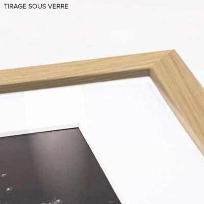 Tirage sous-verre encadré peter-behrens-bau 40x50 cm Fabriqué en France