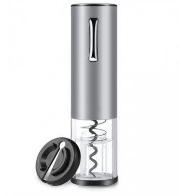 Tire-bouchon électrique en acier inoxydable - tire-bouchon portable et rechargeable avec câble de chargement de type USB