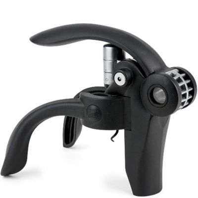 Tire-bouchon à levier noir avec coupe-capsule 14 cm Baltazar Dark