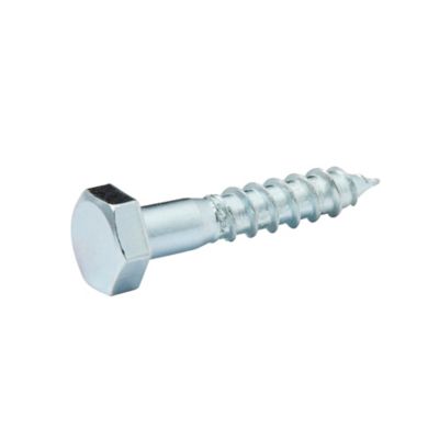 Tirefonds DIN 571 zingués 6x30 mm - 10 pièces