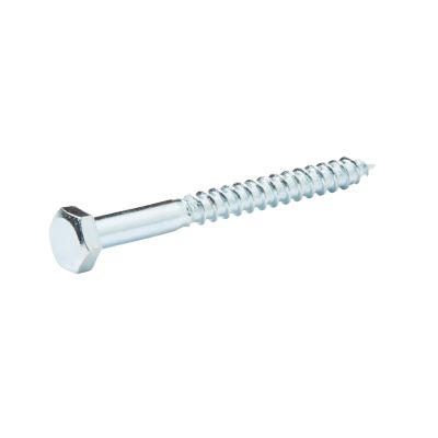 Tirefonds DIN 571 zingués 6x60 mm - 10 pièces