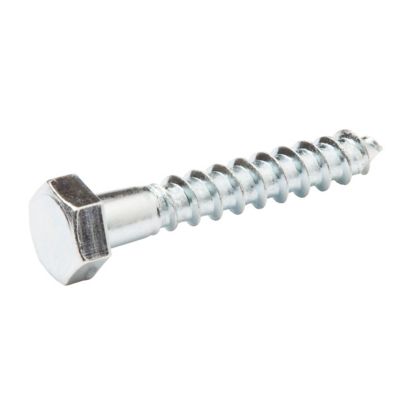 Tirefonds DIN 571 zingués 8x50 mm - 100 pièces