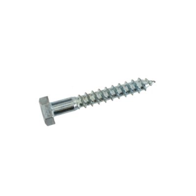 Tirefonds DIN 571 zingués 8x80 mm - 100 pièces
