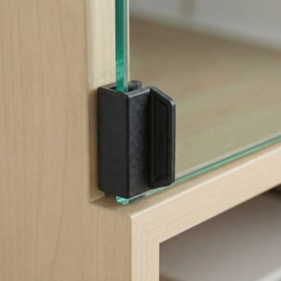 Tirette verre Plastique l.20 mm x H.30 mm