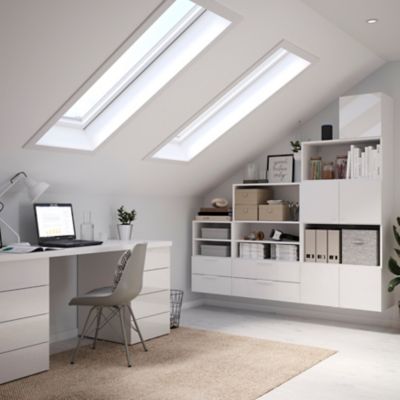 Tiroir blanc brillant GoodHome Atomia H. 18,5 x L. 99,7 x P. 50 cm vendu par 2