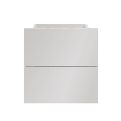 Tiroir blancs GoodHome Atomia H. 18,5 x L. 37,2 x P. 30 cm vendu par 2