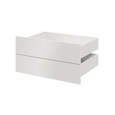 Tiroir blancs GoodHome Atomia H. 18,5 x L. 74,4 x P. 50 cm vendu par 2