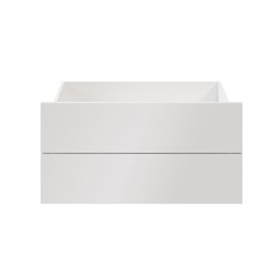 Tiroir blancs GoodHome Atomia H. 18,5 x L. 74,4 x P. 50 cm vendu par 2