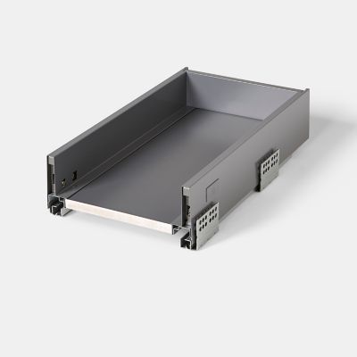Tiroir de cuisine GoodHome Soto Anthracite l. 30 cm