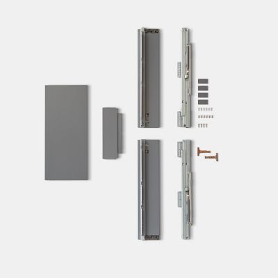 Tiroir de cuisine GoodHome Soto Anthracite l. 30 cm