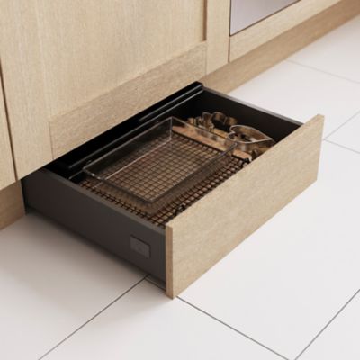 Tiroir de cuisine GoodHome Soto Anthracite l. 50 cm