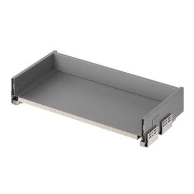 Tiroir de cuisine GoodHome Soto anthracite l. 60 x P. 27 cm