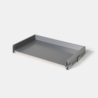Tiroir de cuisine GoodHome Soto Anthracite l. 80 cm