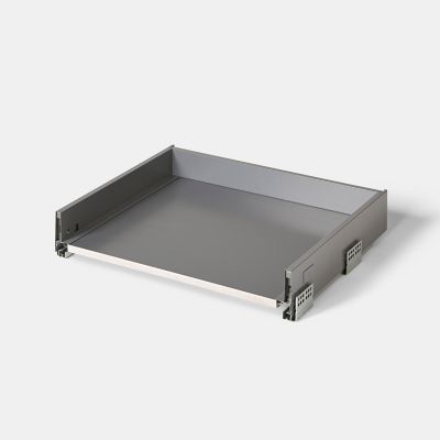 Tiroir de cuisine GoodHome Soto gris anthracite H. 10,8 cm x L. 60 cm