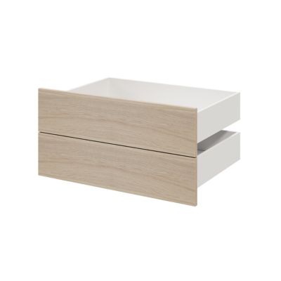 Tiroir effet chêne GoodHome Atomia H. 18,5 x L. 74,4 x p 50 cm vendu par 2