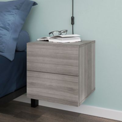 Tiroir effet chêne grisé GoodHome Atomia H. 18,5 x l. 37,2 x P. 30 cm vendu par 2