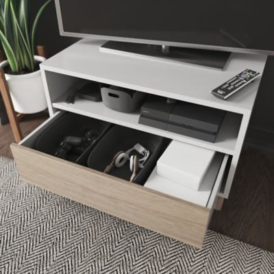 Tiroir intérieur effet chêne GoodHome Atomia H. 17 x L. 71,4 x P. 39 cm