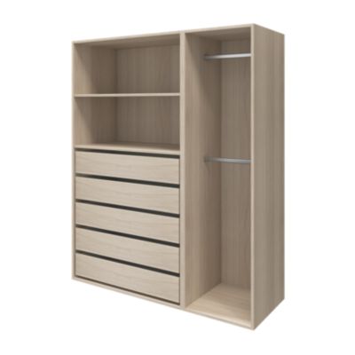 Tiroir intérieur effet chêne GoodHome Atomia H. 17 x L. 93,7 x P. 50 cm