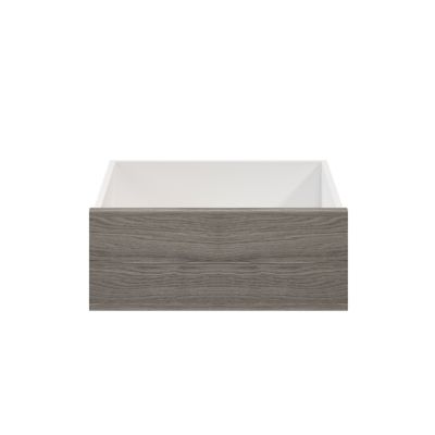 Tiroir intérieur effet chêne grisé GoodHome Atomia H. 17 x L. 46,4 x P. 39 cm