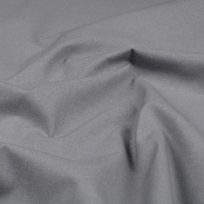 Tissu cretonne Aquitaine 155cm 138g gris souris