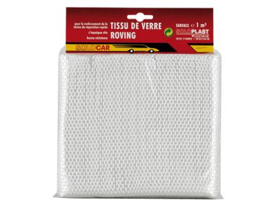 Tissu de verre 300g/m² pour une surface de 1 m²