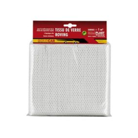 Tissu de verre 300g/m² pour une surface de 1 m²